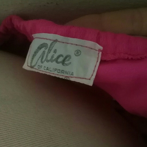 Vintage Alice of California pink top - Picture 6 of 7